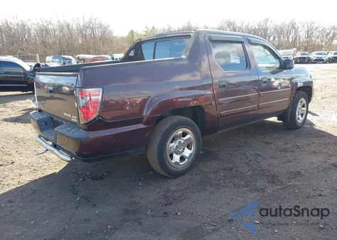 2009 Honda Ridgeline Rt из США, поврежденный, VIN 2HJYK162X9H502885